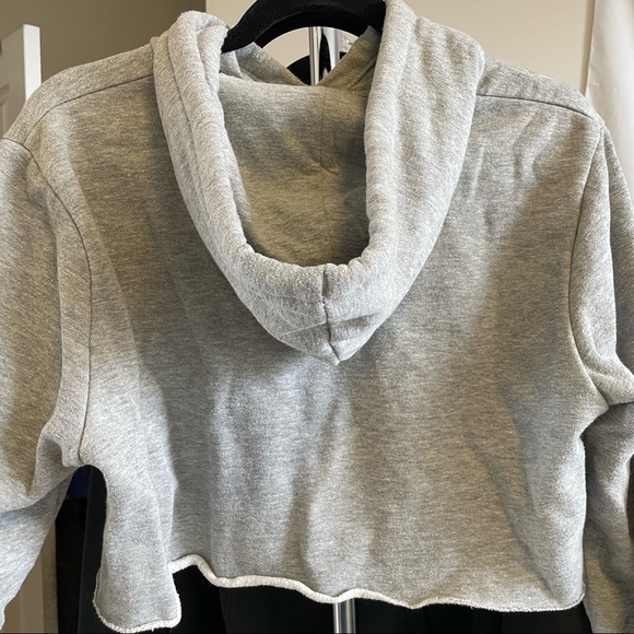 FILA Grey Cropped Hoodie - Picture 5 of 5